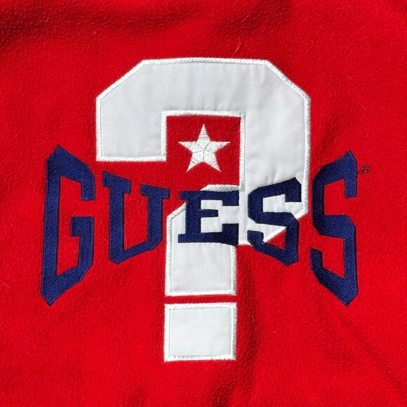 Late 80s Guess Question Mark Fleece - Picture 5 of 5